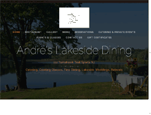 Tablet Screenshot of andresrestaurant.com